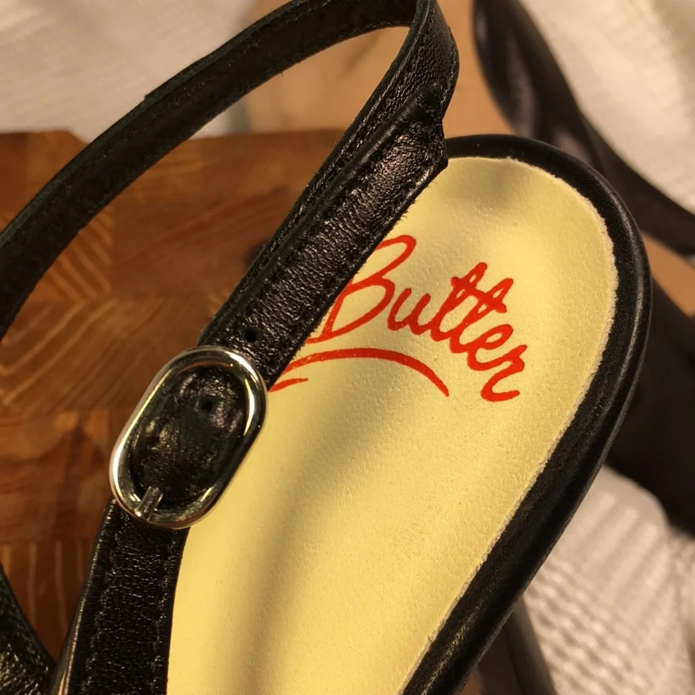 Butter 3”heel AMAZING soft buttery leather FUN!